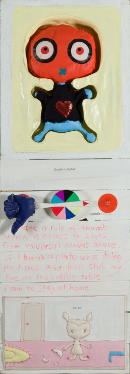 327.  ALEX MITCHELL (La Grange, Illinois, 1969)“Oh-oh”, 2005.