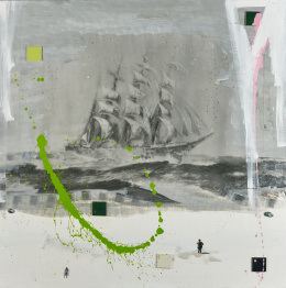 880.  JUAN UGALDE (Bilbao, 1958)“La gran travesía”, 2003.