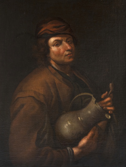 932.  ATRIBUIDO A ANTONIO CARNEO (Concordia Sagittaria, 1637 - Portogruaro, 1692)El aguador