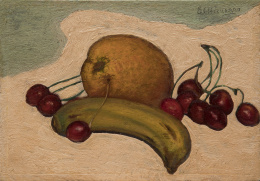 489.  EDUARDO CHICHARRO BRIONES (Madrid, 1905 - 1964)Bodegón de frutas