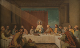 1030.  RAMÓN BORRELL PLÁ (Barcelona, 1876-1963)La última cena