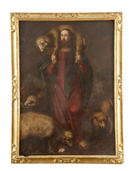 683.  ESCUELA ESPAÑOLA, SIGLO XVIIBuen Pastor