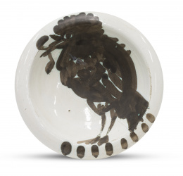 970.  PABLO PICASSO (Málaga, 1881 - Mougins, 1973)Pájaro con gusano