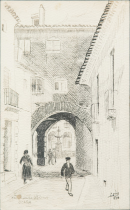 928.  ESCUELA ESPAÑOLA, SIGLO XIXOcaña