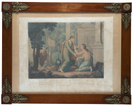 786.  LOUIS FRANÇOIS MARIAGE (XVIII-XIX)"Generosité de Psiche envers ses soeurs", "Psique important Junon", "Psique dans le temple de Ceres", "Le Perfide conseil"