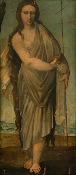 909.  ATRIBUIDO A ONOFRE FALCÓ (Escuela valenciana, siglo XVI)Santa María Egipciaca