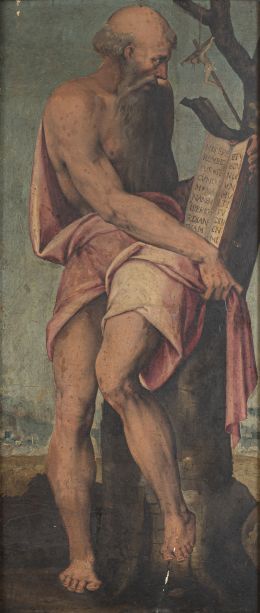 778.  ATRIBUIDO A ONOFRE FALCÓ (Escuela valenciana, siglo XVI)San Jerónimo