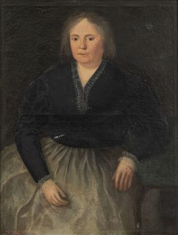 802.  ESCUELA ESPAÑOLA, FF. SIGLO XVIII- PP. SIGLO XIXRetrato de Isabel Ricord Pagés