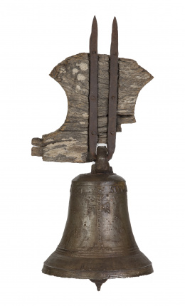 1330.  Campana de bronce.España, S. XVII.
