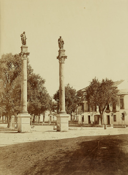 284.  CHARLES CLIFFORD (1820-1863). Foto de Sevilla. Alameda Vieja.H. 1862..