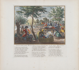 346.  ANÓNIMO (Escuela holandesa, siglo XVIII)“Anatomie der Wind-Negotie, Bombario voor den Drommel”.