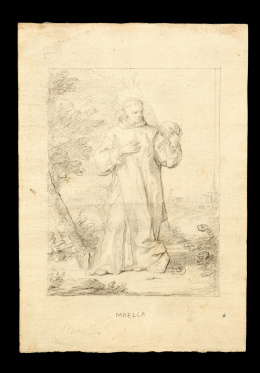 163.  ESCUELA ESPAÑOLA, H. 1760San Bruno..