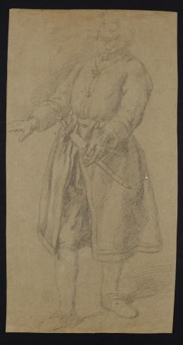 193.  ESCUELA ESPAÑOLA, SIGLO XVIII. Caballero vestido a la moda del siglo XVI..