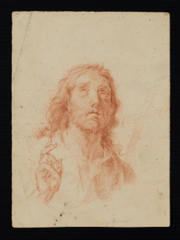 219.  ESCUELA ITALIANA, MEDIADOS DEL SIGLO XVIII, según  GIOVANNI BATTISTA PIAZZETTA.Cristo triunfante..