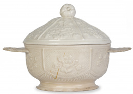 1268.  Territa en tierra de pipa.Inglaterra o Francia, ff. del S. XVIII.