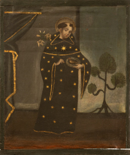 1004.  ESCUELA MEXICANA O PERUANA, SIGLO XVIIISan Agustín