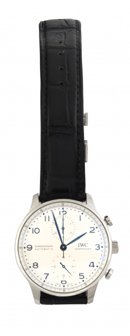 349.  Reloj de pulsera de caballero IWC Portuguese Chronografo Automatic en acero IWC 6211539