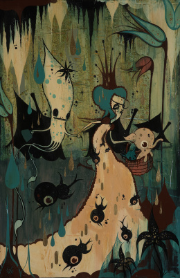 848.  CAMILLE ROSE GARCÍA (Los Ángeles, Estados Unidos, 1970)Squidley&#39;s scape, 2005