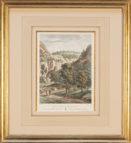 794.  COMPTE ALEXANDRE DE LABORDE (París, 1773- 1842)Vista del Puerto de Despeña perros en Sierra Morena y Vista del Valle en Sierra Morena