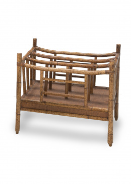 523.  Canterbury de bambú.Inglaterra, h. 1900.