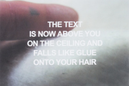 901.  LAURE PROUVOST  (Lille, Francia, 1978)Like Glue, 2013