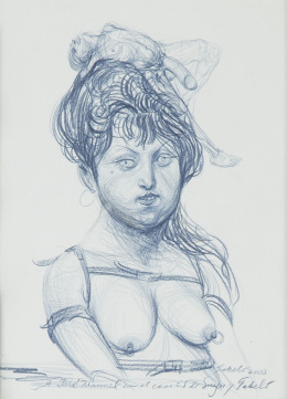 822.  ROBERTO FABELO (Guaimaro, Cuba, 1951)Desnudo femenino, 2003