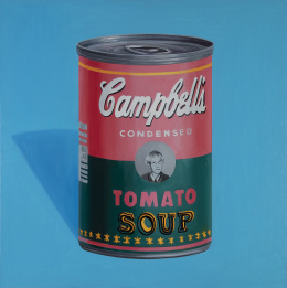 901.  TERÁN (Chile, 1974)Tributo a Warhol (de la serie Tributo a los Genios), 2022