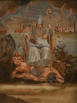 680.  ESCUELA FRANCESA, SIGLO XVIIISan Germán de París