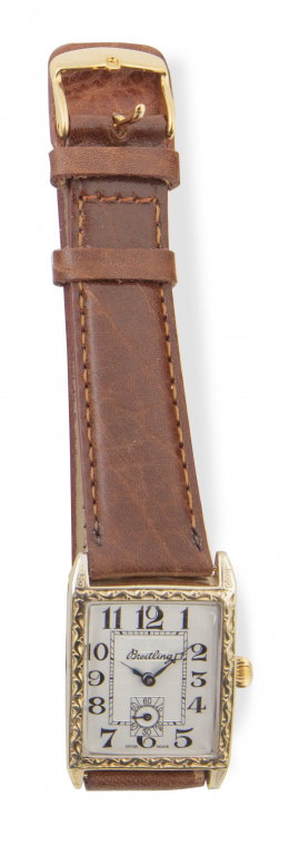283.  Reloj BREITLING años 30 en plaqué or