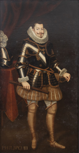 692.  ESCUELA ESPAÑOLA, SIGLO XVIIRetrato de Felipe III