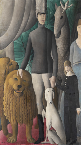 1186.  OLGA SACHAROFF (Tiflis, Georgia, 1889 - Barcelona, 1967)Le Roi