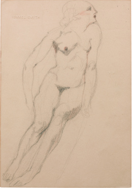 243.  ISMAEL SMITH (Barcelona, 1886 - White Plains, Nueva York, 1972)Femme nue, c.1911.