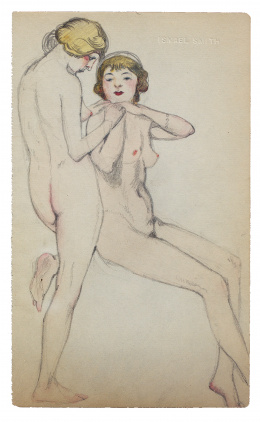 226.  ISMAEL SMITH (Barcelona, 1886 - White Plains, Nueva York, 1972).Femmes de París, París, c.1910-14.