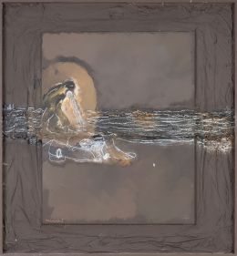 1187.  JOSEP GUINOVART (Barcelona, 1927 - 2007)Tela oberta, 1982-89