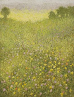 959.  JOHN ULBRICHT (La Habana, 1926 - Palma de Mallorca, 2006)Paisaje verde, 1987