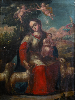 822.1.  ESCUELA MEXICANA, SIGLO XVIIIDivina Pastora