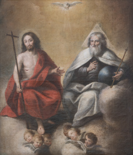 822.  ESCUELA MEXICANA, SIGLO XVIIITrinidad