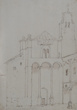896.  GENARO PÉREZ VILLAAMIL (1807-1854)Iglesia de Santo Domingo