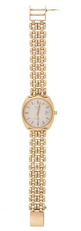 454.  Reloj de pulsera para caballero LONGINES automatic en oro