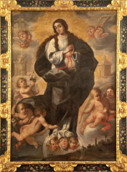 809.  ESCUELA ESPAÑOLA, SIGLO XVIIIInmaculada
