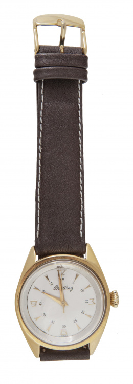 448.  Reloj de pulsera BREITLING en palqué or