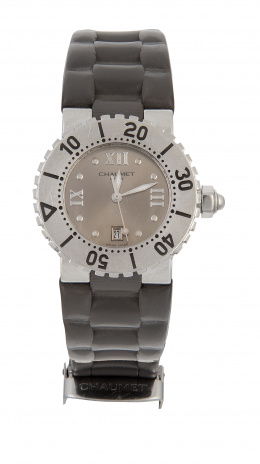 472.  Reloj de pulsera CHAUMET Class One, en acero para señora