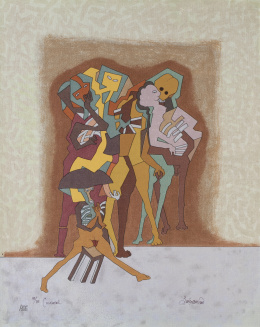 993.  JULIO AUGUSTO ZACHRISSON (Ciudad de Panamá, 1930)Carnaval