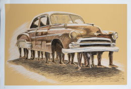 971.  ARMANDO MARIÑO (Santiago de Cuba, Cuba, 1968)La Patera