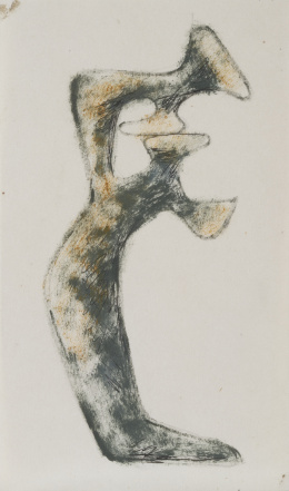 972.  ÁNGEL FERRANT (Madrid, 1890 - 1961)Sin título, 1957