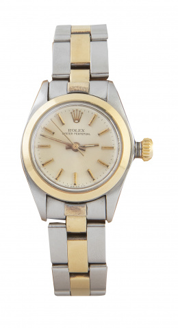 452.  Reloj ROLEX Oyster perpetual sra en en acero y oro