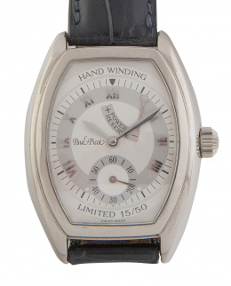 461.  Reloj PAUL PICOT FIRSHIRE 1937. Handwinding. Limited. 15/ 50.  Ref 156.  en oro blanco de 18K. 