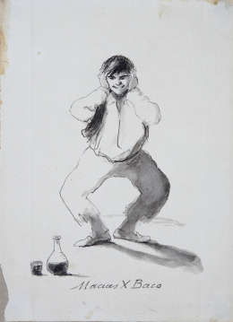 898.  ESCUELA ESPAÑOLA, SIGLO XIXMacias x Baco