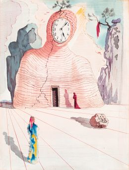 941.  SALVADOR DALÍ (Figueras, 1904 - 1989)Estudio para la Divina Comedia, 1952