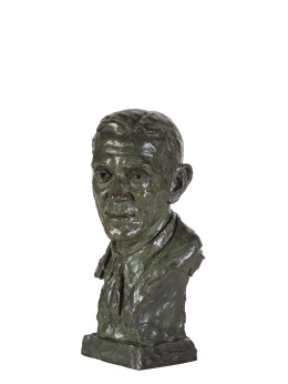 959.  KATHLEEN SCOTT (Carlton in Lindrick, Bassetlaw, Nottinghamshire, 1878 - Londres, 1947) Busto de Ramón Pérez de Ayala